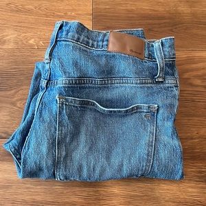 Madewell High-Rise Slim Crop Boyjean